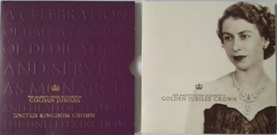 2002 BU £5 Coin Pack – HM Queen Elizabeth II Golden Jubilee